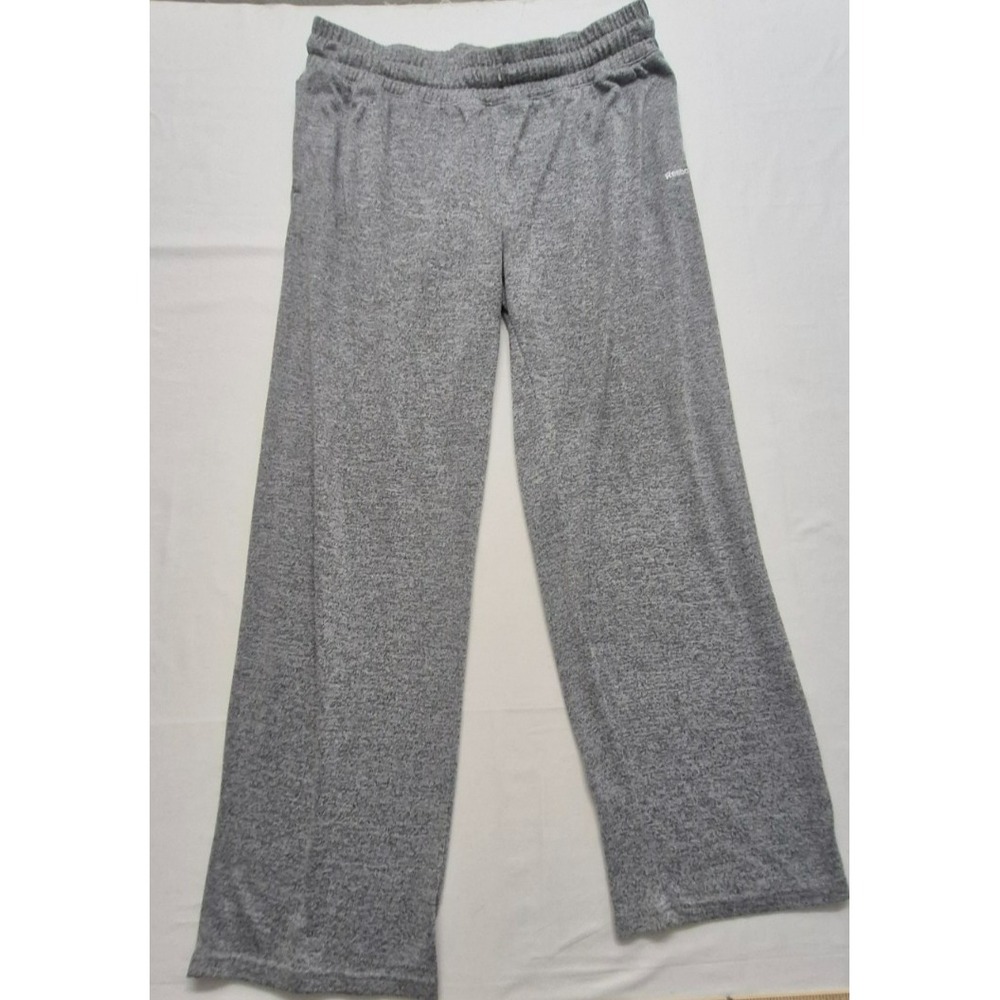 Reebok women's gray pull on lounge pants wide leg sz. XL